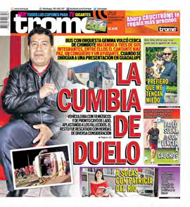 TROME. Mas de 2 Millones de Lectores. Tiene nuevas secciones. Se expande a mucho mas público - Publicamos avisos en Trome y Talan. Ojo y Correo