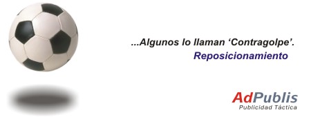 Mientras en el Futbol lo llaman Contragolpe... Nosotros le decimos Reposicionamiento